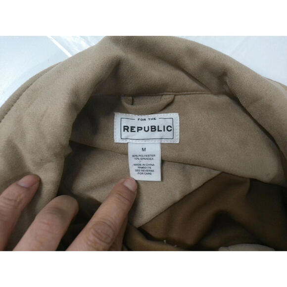 Banana Republic Women's Brown and Tan Coat 93178 Size M - Picture 8 of 11